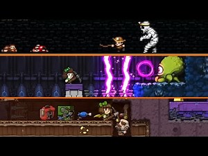 Spelunky Series Completed in 27 Minutes For Charity! (Spelunky Triathlon Speedrun)