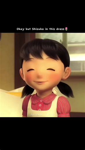 Shizuka's Stunning Dress Style in Doraemon