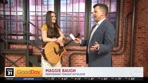 Singer Maggie Baugh Performs on Good Day!