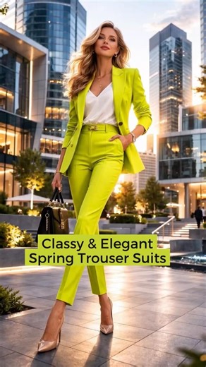 Classy & Elegant Trouser Suits #SpringSummerSuits2026