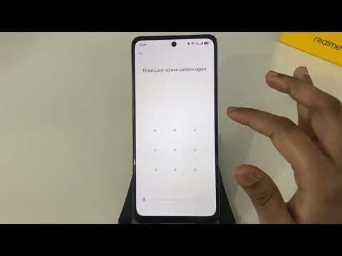 How to Set Pattern Lock on Realme P4x