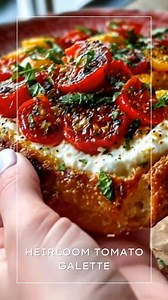89K views · 763 reactions | Heirloom Tomato Galette *There’s...