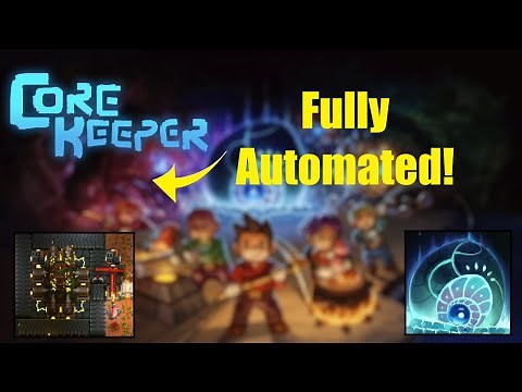 How To Make A Fully AUTOMATED Ore Boulder In Core Keeper!