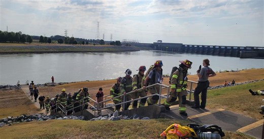 Barkley Dam Memorial Stair Climb honors 9/11 firefighters