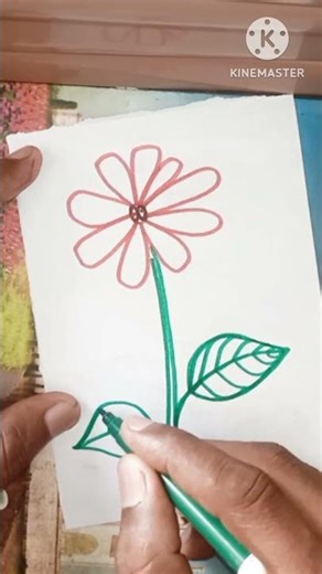 How to draw a beautiful flower from the letter 'w'|My channel, my arts |#yt_shot_viral_vdo