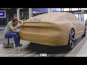 CLAY MODEL Process - Audi PRODUCTION Car Factory DEVELOPMENT