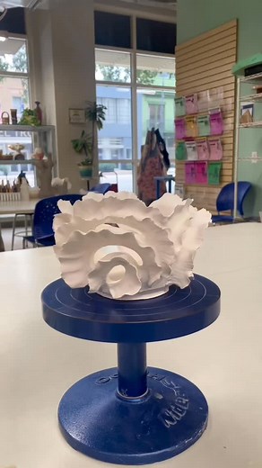 16 reactions | Ready for the kiln. Cant wait to see the finished piece! —- Wheel thrown ceramic vase altered and carved to create a luminary. —- —- #clay #clayart #handmade #ceramics #pottery #claysculpting #potteryprocess #claysculpture #ceramicart #keramik #sculpture #glazecombinations #potterytutorial #christmasdiy #handbuiltceramics | Palmetto Studio Design | Facebook