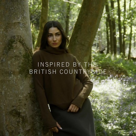 Inspired by the wild British countryside, the Bamford Autumn Winter collection is a love letter to the land, celebrating the natural world and the rhythm of the changing seasons. | Bamford