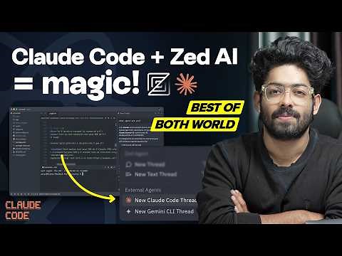 Claude Code + Zed Editor: Next-Level AI Coding Workflow Revealed!