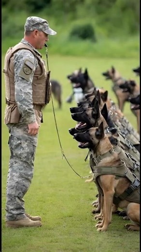 Elite K9 Dogs Sprint Through Obstacles — Insane Speed 🐕‍🦺🔥 #army #malinoismonday #k9master