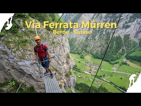 Klettersteig Mürren - Gimmelwald, la Via Ferrata la plus vertigineuse au monde ?