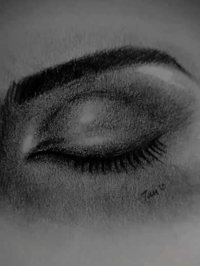 Hyperrealistic HORROR Eye Drawing 👁️ | Scary Pencil Art That Feels Alive 😱