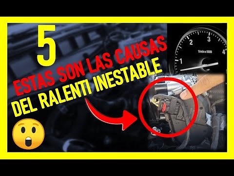 Marcha Mínima o RALENTI INESTABLE ? 😱Te Explico Las 5 CAUSAS y La SOLUCIÓN ✅