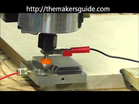Using Tapered Bits - CNC Touch Off Triple Edge Finder