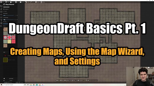 Creating Maps and Using the Map Wizard in DungeonDraft | Encounter Library
