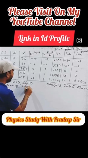 Statics #BoardExam2026#Statistics#Mean##MathsRevision#StepDeviationMethod#ExamPreparation