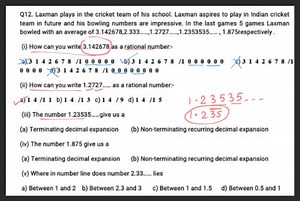 The number 1.23535 ....give us a (a) Terminating decimal expans... | Filo