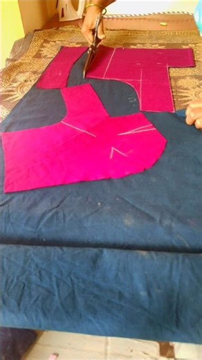 blouse cutting in simple way