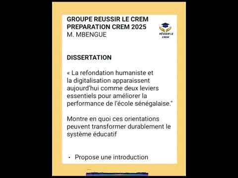 Corrigé sujet dissertation numéro 7