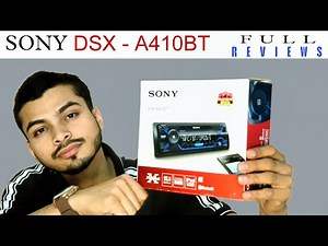 SONY DSX-A410BT Car Stereo System With Bluetooth Unboxing And Reviews | #sony
