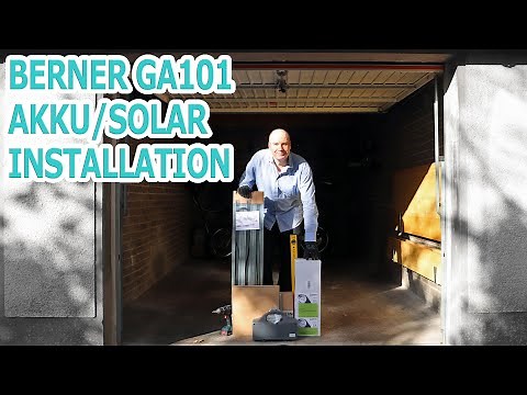 Battery Garage Door Opener Installation Video