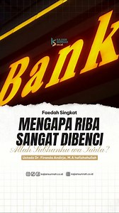 "Mengapa Riba Sangat Dibenci Allah Subhanahu wa Ta'ala?" Barakallahu fiik Ustadz Dr. Firanda Andirja, M.A hafizhahullahu ta'ala. Courtesy: Youtube Ustadz Firanda Andirja Tafsir Surat Ali Imran #21 Ayat 130-134 - Ustadz Dr. Firanda Andirja, M.A https://www.youtube.com/watch?v=N6vNMLaRt4Q *** IG, TikTok, Facebook: @kajiansunnah.co.id Website: https://kajiansunnah.co.id #kajiansunnah #islam #tauhid #alquran #sunnah #hadits #kajianislam #muslim #manhajsalaf #nasihat #ustadzfirandaandirja #riba #bank