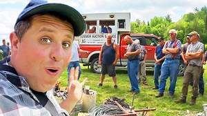 Bidding at the farm auction and hoping for a win