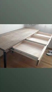 カフェ板とIKEA ADILS（オディリス）で引き出し付きデスクを作る！！ short