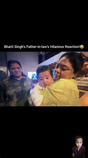 Bharti Singh ke sasur ka funny reaction