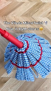 NEW IN B&M: VILEDA TWIST MOP 🧼 Why we think you’ll LOVE it 👇 🌀 Built-in twist handle means no more soggy hands 🧽 Extra large mop head allows for easier cleaning ♻️ Reusable, washable refills = smart sustainable This is your new secret weapon for a sparkling clean. Grab it while it’s fresh on shelves 😍🛒 🏷️ £10 | B&M Stores