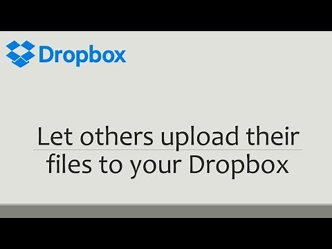 letting anyone upload files to your dropbox folder
