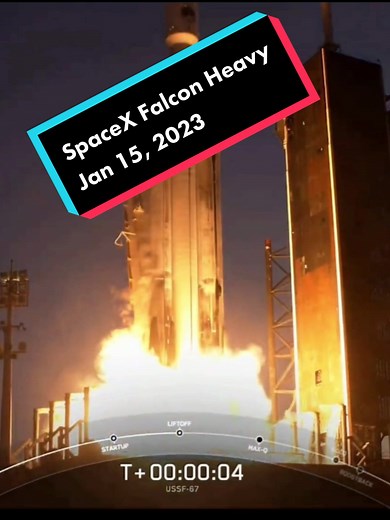 SpaceX Falcon Heavy USSF-67 Launch. Jan 15, 2023 #space #rocket #rockets #spaceflight #rocketship #landing #spacex #falcon #falcon9 #falconheavy #falconheavylanding #ussf67