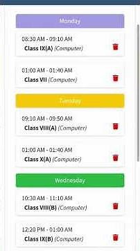 How to Update Your School Timetable from the App | Easy Step-by-Step Guide