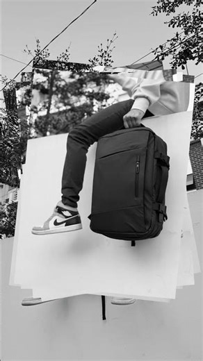 Duffel Backpack with USB Charging 35L Spacious Storage for Tech and Business trips✈️🎒
