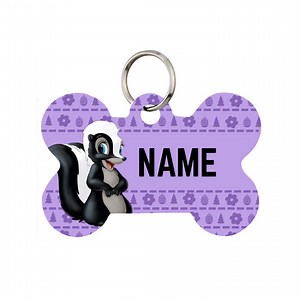 Flower Pet Id Tag for Dogs and Cats or Keychain | Personalized - Etsy
