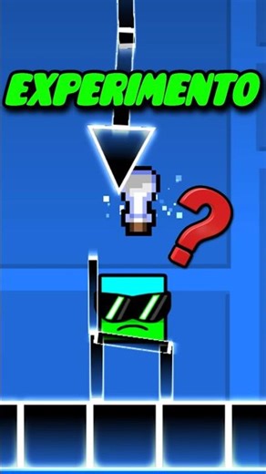 Experimentos no Geometry Dash! #geometrydash #gd #games #shorts