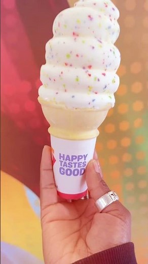 Try the New Dairy Queen Confetti Cake Dipped Cone - #dairyqueen