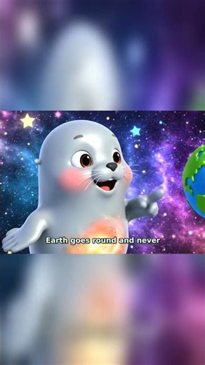 Gravity Song for Kids 🍎🪩 #Shorts | Nursery Rhymes | Dobbo the Science Seal