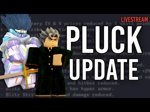 [YBA] Pluck balance changes...