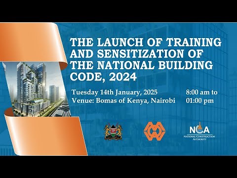 Launch of the Sensitisation Programs for the National Building Code 2024