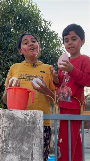 Holi Prank Gone Wrong? 🎈😂