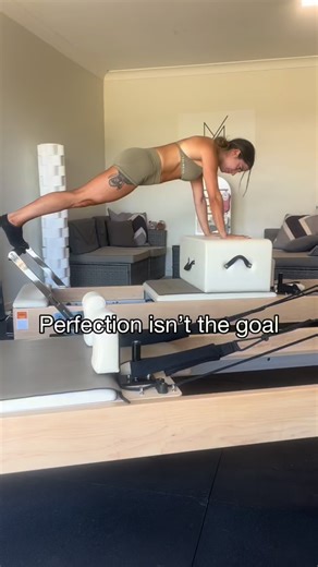 Pilates Roma QLD | Reformer & Mat | Maddie on Instagram: "Movement isn’t about nailing every rep or holding the “perfect” position. Fatigue changes things. Strength builds gradually. Some days look better than others. What matters is showing up, staying engaged, and working toward the movement - even when it gets hard. That’s how progress actually happens. That still counts 🤌"