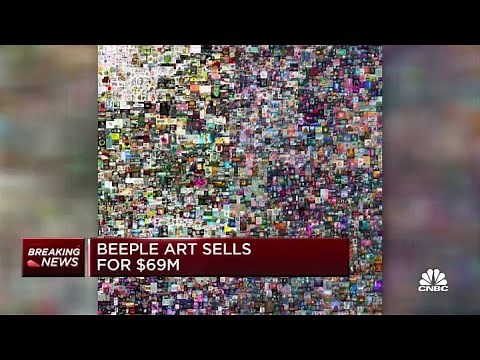 Digital artist Beeple sells NFT art for $69 million in Christie's auction