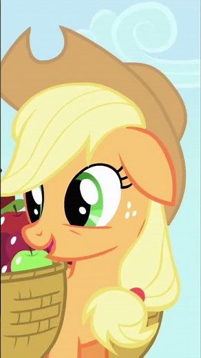 How do you like them apples? 🍎 #MyLittlePony #MLP #Shorts #AppleJack #MLPFIMS1E4
