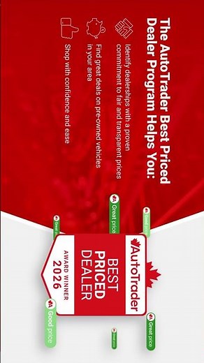 We are so honored to be named a 2026 AutoTrader Best Priced Dealer! | Autorama - Used Car Dealership