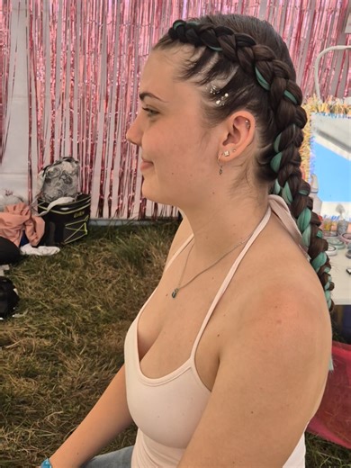 Stunning Dutch Braids with Extensions Tutorial