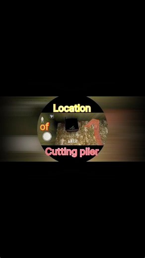 Location of Cutting Pliers in granny ch 2