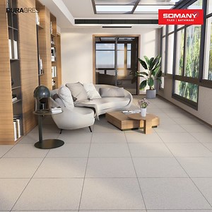 Create a stunning visual impact with tiles that mimic the richness of stone. #Somanyceramics #SomanyTiles #FloorTiles #Interiordesign #Design #DesignExcellence #TransformingSpaces | Somany Ceramics