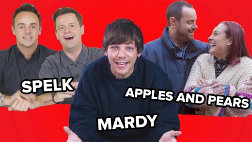 1.4K views | We quizzed Ant and Dec on Geordie Slang, Louis Tomlinson on Yorkshire Slang, and The Cast of EastEnders on Cockney Rhyming Slang. How many of these words did YOU know? | SOML | Facebook