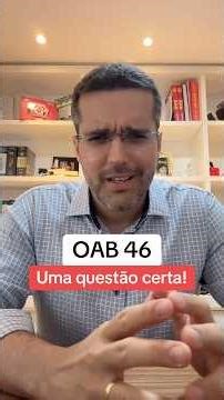 🔴 What will the OAB 46 exam be like? #bar exam #oab #bar exam #law